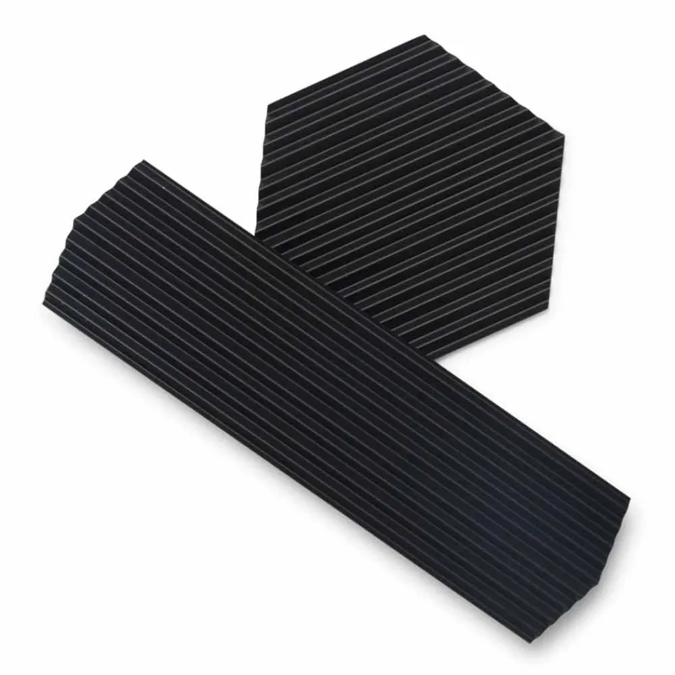 Par bakker i sort eller guldlakeret stål Modern Design - Savona Viadurini