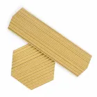 Par bakker i sort eller guldlakeret stål Modern Design - Savona Viadurini