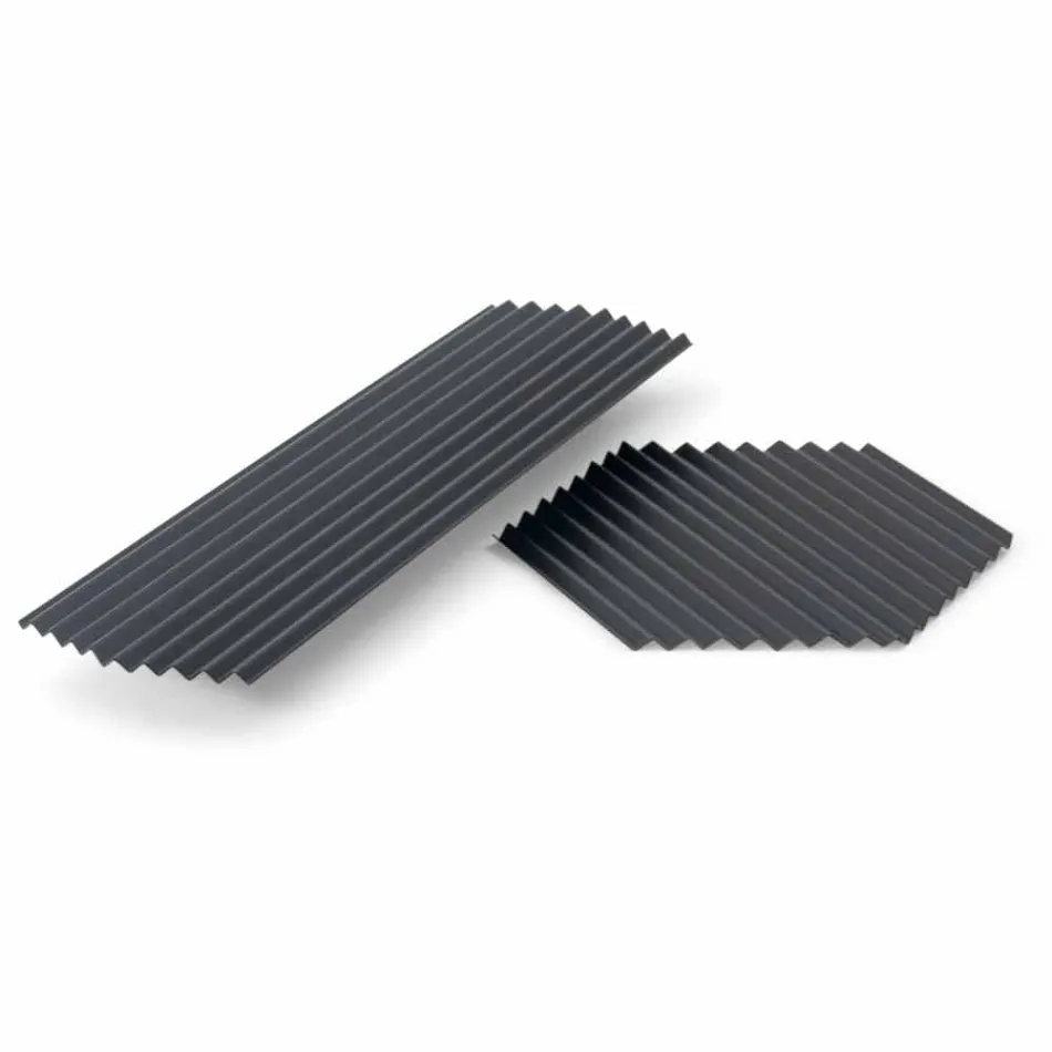 Par bakker i sort eller guldlakeret stål Modern Design - Savona Viadurini