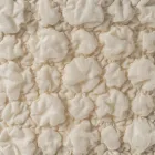 Elegant stolebetræk med ryglæn til stuen i broderet hør - Panteo Viadurini