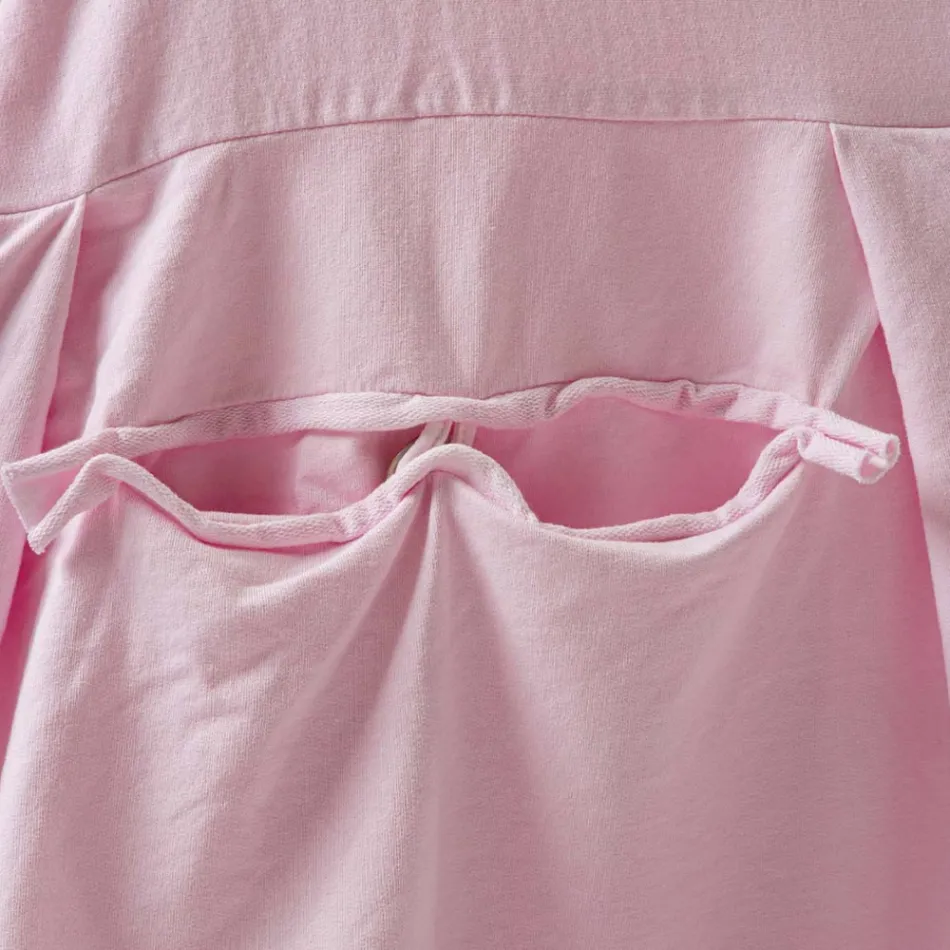 Elegant stolebetræk til stuen i farvet bomuld med ryglæn - Filippa Viadurini