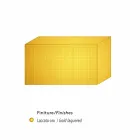 Skænk med to sorte døre med 2 døre og tilbagetrækning skuffe Flora Viadurini