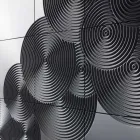 Moderne design 8-dørs skænk Ardesia, hvid, sort eller guld Viadurini