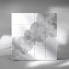 Moderne design 8-dørs skænk Ardesia, hvid, sort eller guld Viadurini