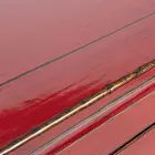 Vintage lav skænk med 2 døre i Red Elm Wood Homemotion - Konan Viadurini