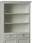 Skænk med 2 låger, 2 skuffer og 2 åbne hylder Lavet i Italien - Camene Viadurini