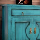 Skænk med 3 låger og 3 skuffer i forskellige finish lavet i Italien - Ganesha Viadurini