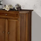 Skænk med skuffe, 2 låger og indvendig hylde Lavet i Italien - Semia Viadurini