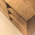 Stue skænk med 2 midterlåger og 6 sideskuffer - skubbe Viadurini