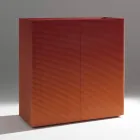 Skænk til stue med 2 døre i diamantfinish fremstillet i Italien - Sagittario Viadurini