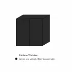 design skænk med 2 døre hvid, sort eller guld mønster Flora Viadurini