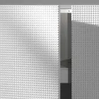 design skænk med 2 døre hvid, sort eller guld mønster Flora Viadurini