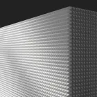 design skænk med 2 døre hvid, sort eller guld mønster Flora Viadurini