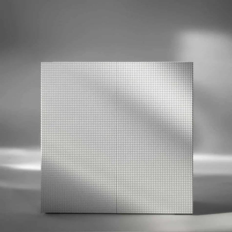 design skænk med 2 døre hvid, sort eller guld mønster Flora Viadurini