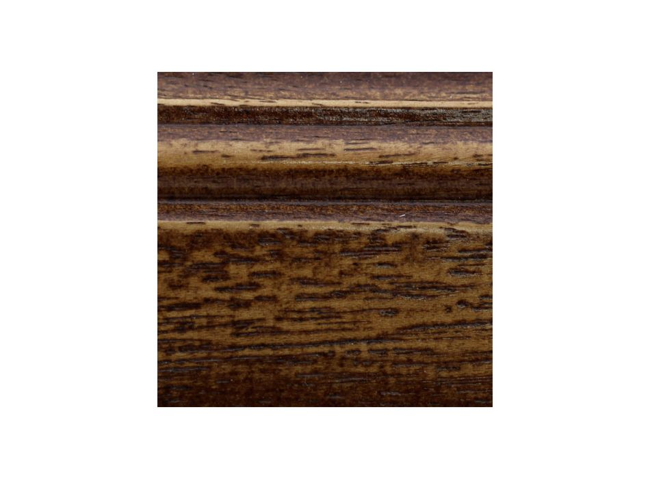 Bassano Francia træskænk med 2 skuffer og 2 låger lavet i Italien - Galeru Viadurini