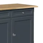 Træskænk med 2 skuffer og 2 låger Made in Italy - Uller Viadurini