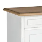 Træskænk med 3 skuffer og 3 låger Made in Italy - Uller Viadurini