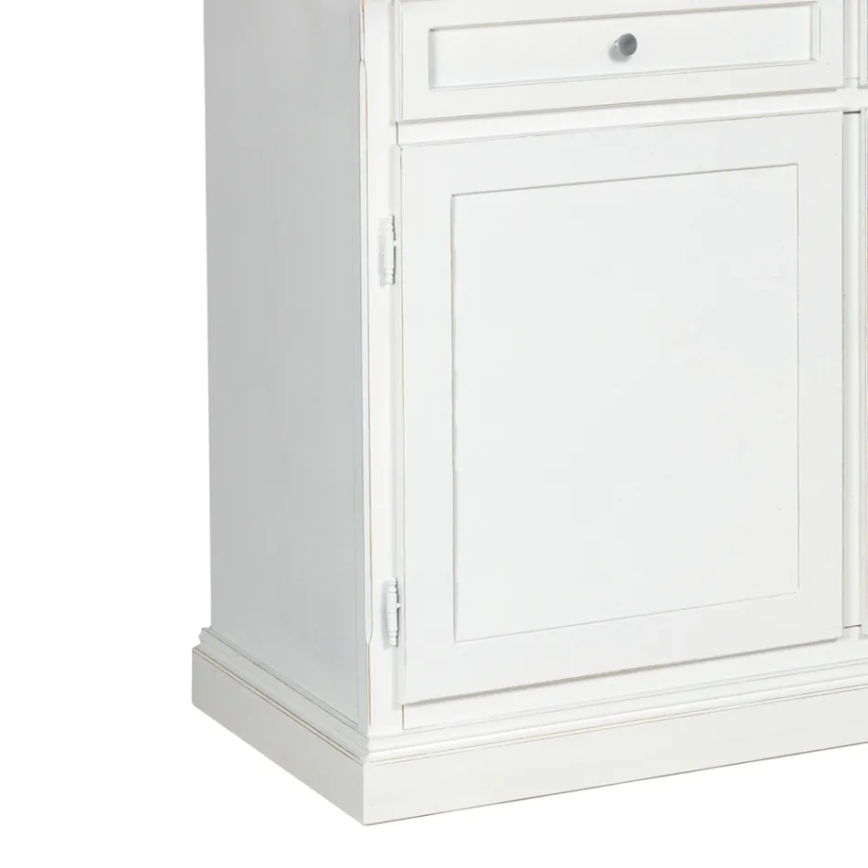 Træskænk med 3 skuffer og 3 låger Made in Italy - Uller Viadurini