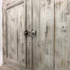 Skænk af massivt gran med indvendige hylder fremstillet i Italien - Pierrot Viadurini