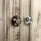 Skænk af massivt gran med indvendige hylder fremstillet i Italien - Pierrot Viadurini