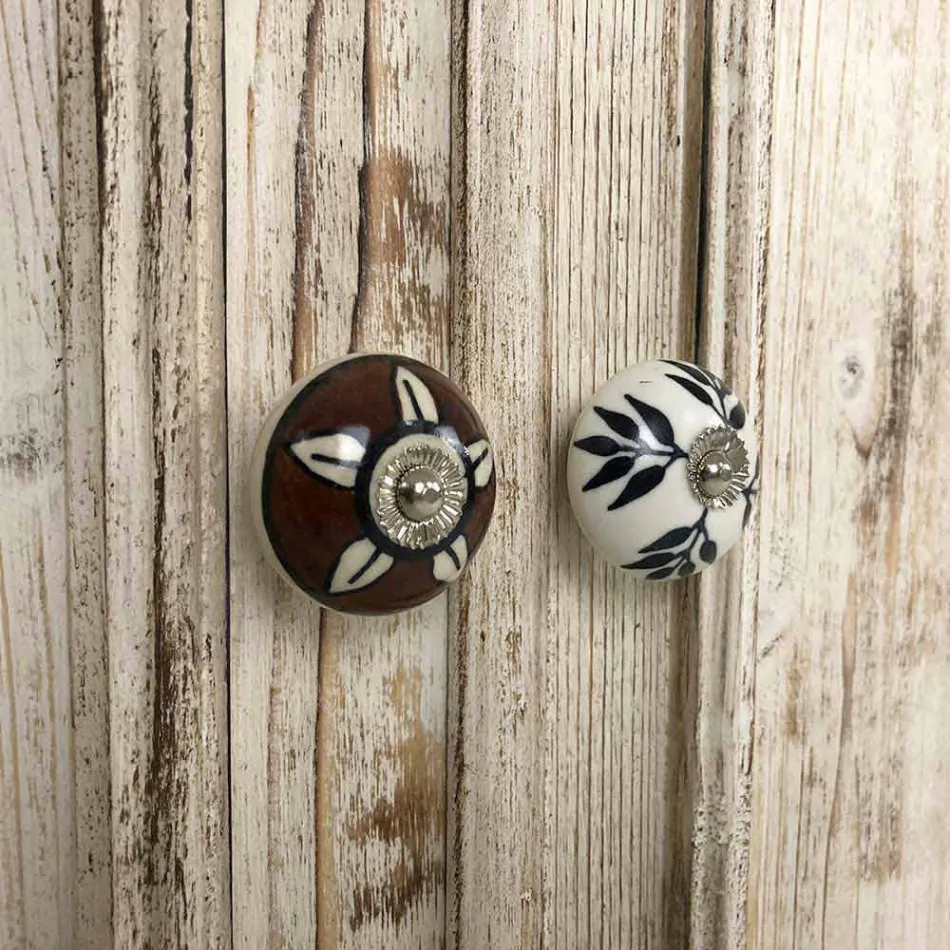 Skænk af massivt gran med indvendige hylder fremstillet i Italien - Pierrot Viadurini