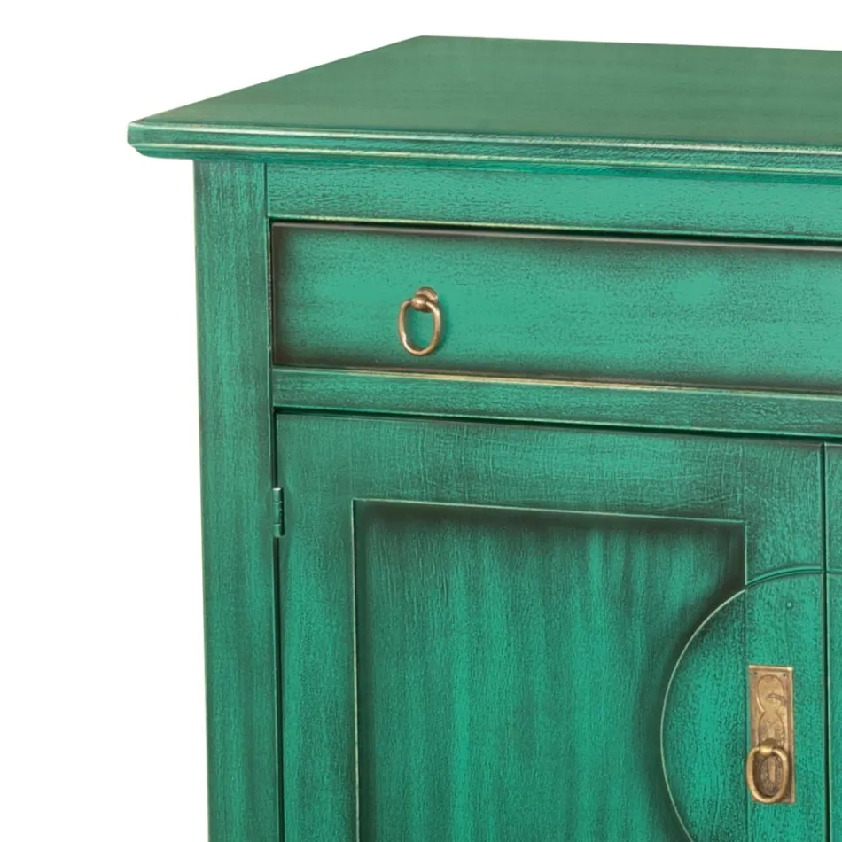 Træskænk i forskellige finish lavet i Italien - Ashvin Viadurini