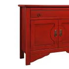 Træskænk med forskellige finish lavet i Italien - Ashvin Viadurini