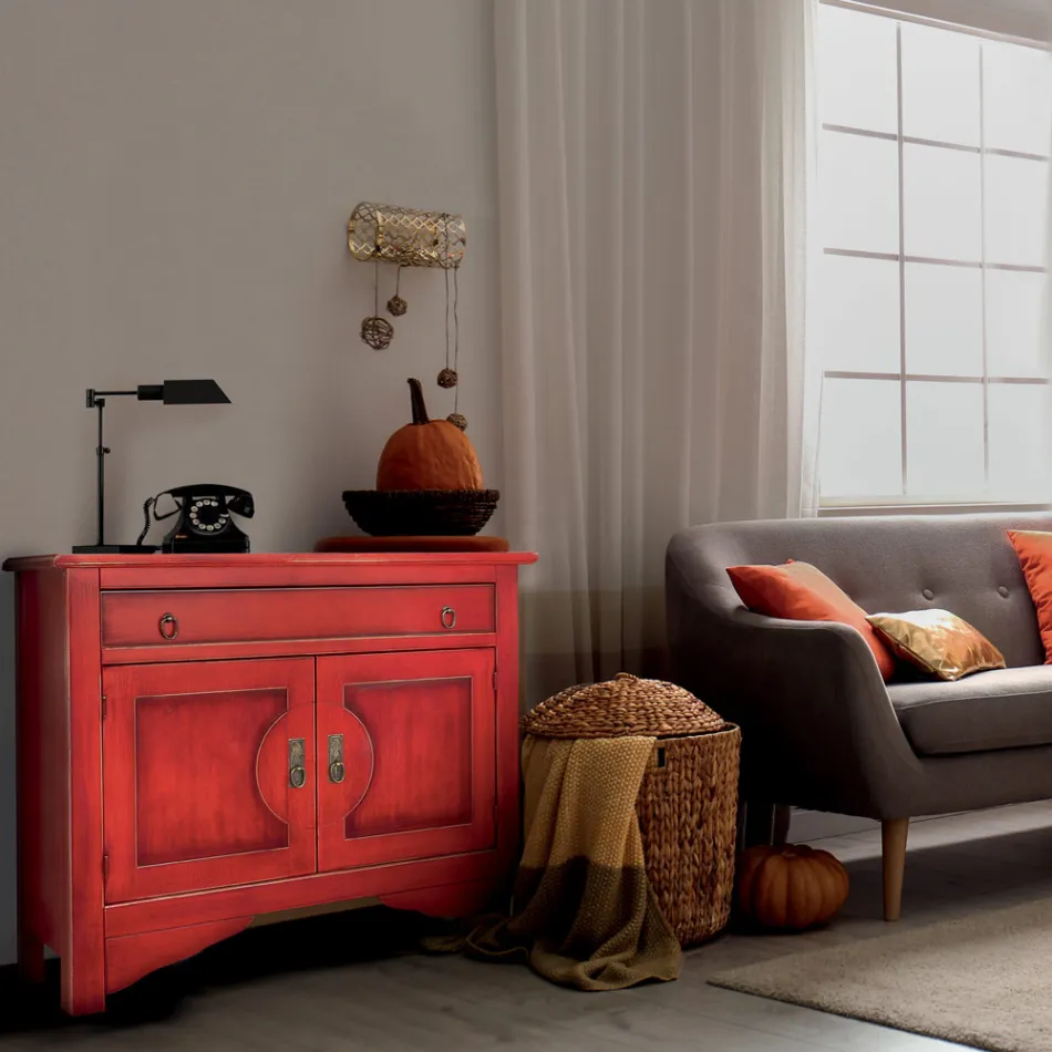 Træskænk med forskellige finish lavet i Italien - Ashvin Viadurini