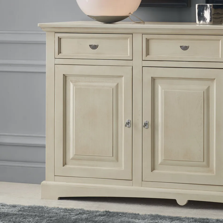 Træskænk i forskellige finish lavet i Italien - Magni Viadurini