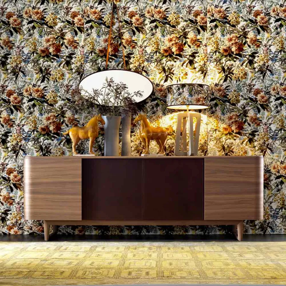 Grilli York 4 træfiner skænk lavet i Italien Viadurini