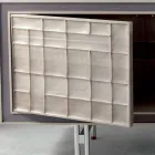 Moderne design Skab med 3 døre i massivt træ Anna Viadurini