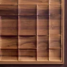 Moderne design Skab med 3 døre i massivt træ Anna Viadurini