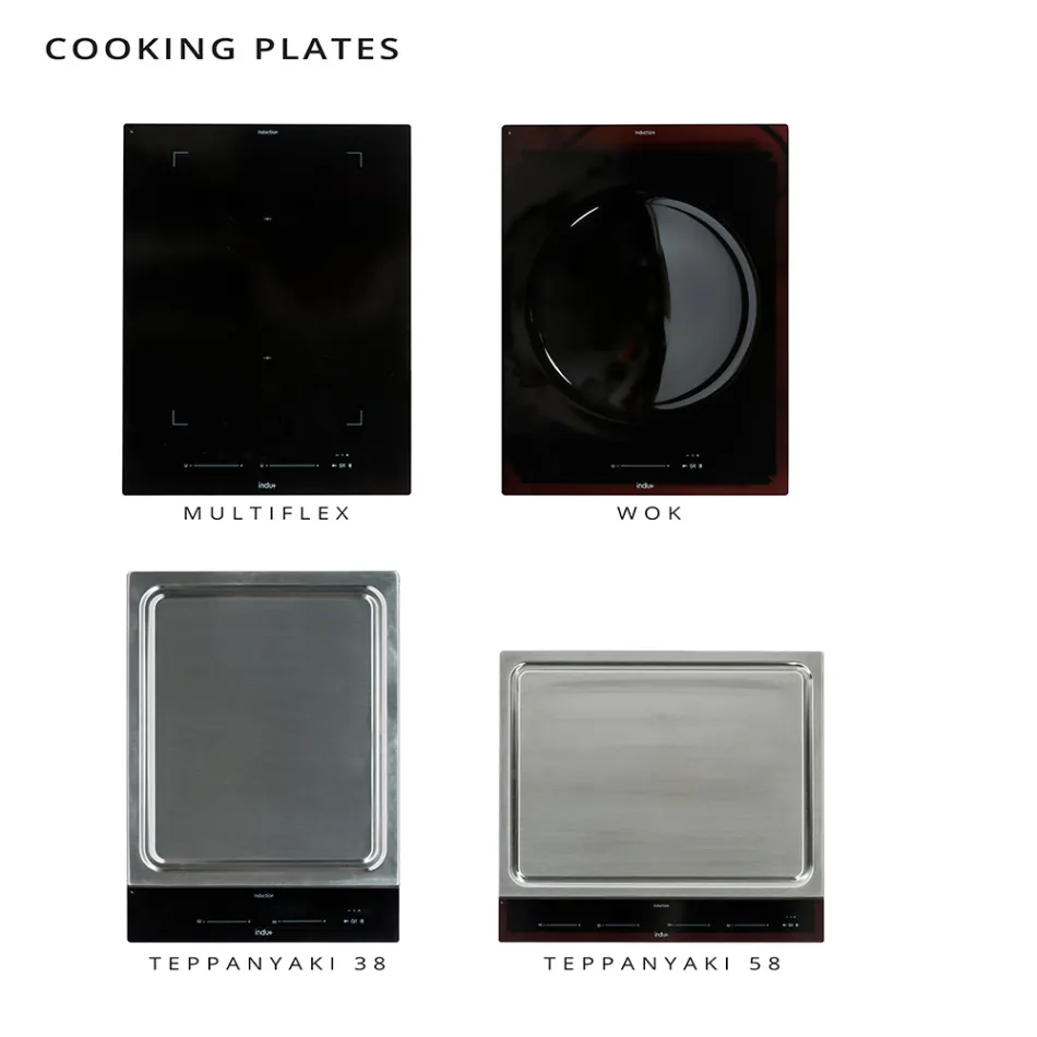 Udekøkken 96x70x93 cm lavet af massiv teak og aluminium - raffineret Viadurini