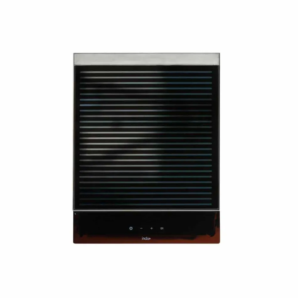 Moderne udendørs havekøkken på træ- og stålhjul - Buoncalliope Viadurini