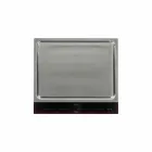 Moderne køkken på hjul til udendørs have i træ og stål - Calliope Viadurini