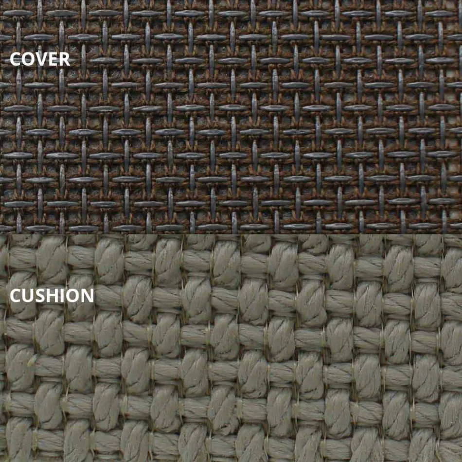 Luksus Round Design Garden Daybed med parasol - Ulm Moon fra Vondom Viadurini