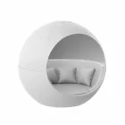 Luksus Round Design Garden Daybed med parasol - Ulm Moon fra Vondom Viadurini