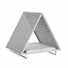 Luksus Have Daybed i aluminium og stof - Frame Vineyard af Vondom Viadurini