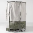 Teak, aluminium, ROPE+ Rope havedagseng med hynder - Arcangelo Viadurini