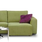 2 eller 3 personers sofa med forlængelige sæder i Made in Italy stof - Alis Viadurini