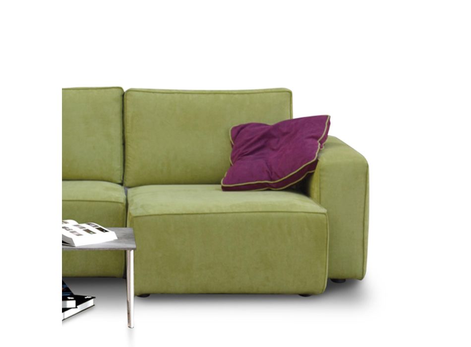 2 eller 3 personers sofa med forlængelige sæder i Made in Italy stof - Alis