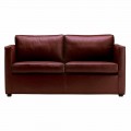 2 -personers sofa polstret og polstret i fint lavet i Italien læder - Centauro