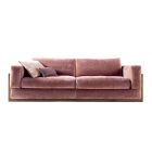 3-personers polstret design sofa Grilli York lavet i Italien Viadurini