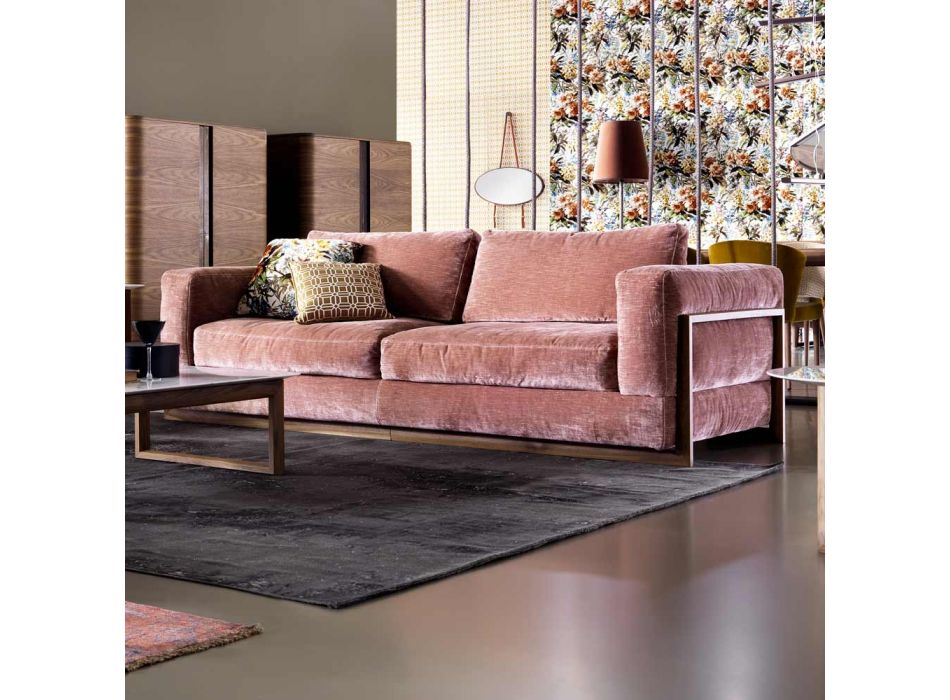 3-personers polstret design sofa Grilli York lavet i Italien