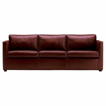 3 -personers sofa betrukket i høj kvalitet fremstillet i Italien Læder - Centauro