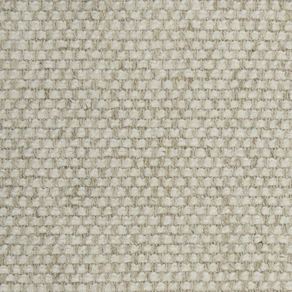 Sofa med ekstra klar glasbund og stofsæde lavet i Italien - Rory Viadurini