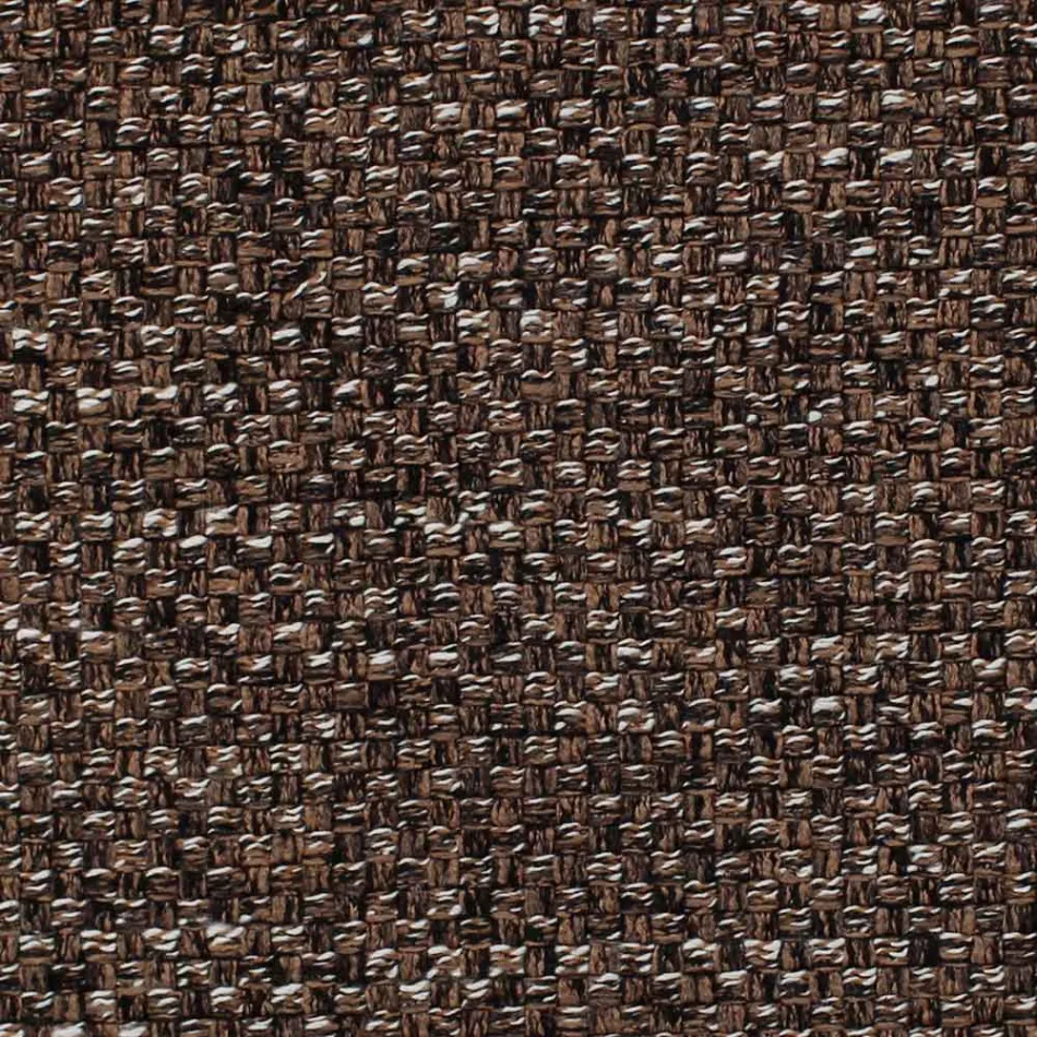 Sofa med indendørs halvø i ekspanderet polyurethan - Buffo Viadurini