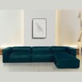 Sofa med indendørs halvø i ekspanderet polyurethan - Buffo