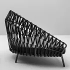 Udendørs sofa med puder inkluderet Made in Italy - Emmacross fra Varaschin Viadurini