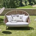 Udendørs sofa med puder inkluderet Made in Italy - Emmacross fra Varaschin